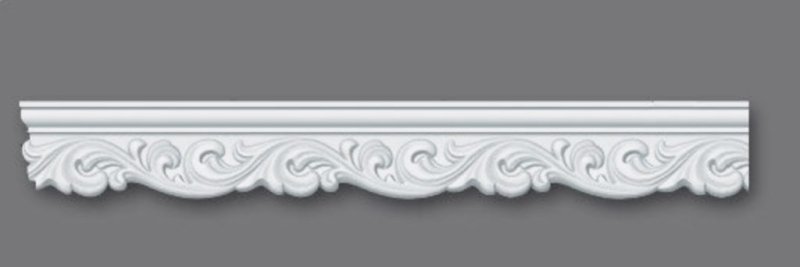 Плинтус потолочный стиропор. 204524 2,0м