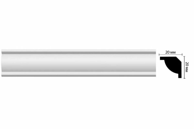 Декомастер плинтус потолочный