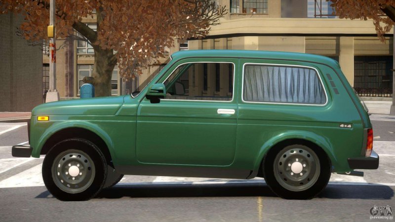 Заниженная Нива 2121