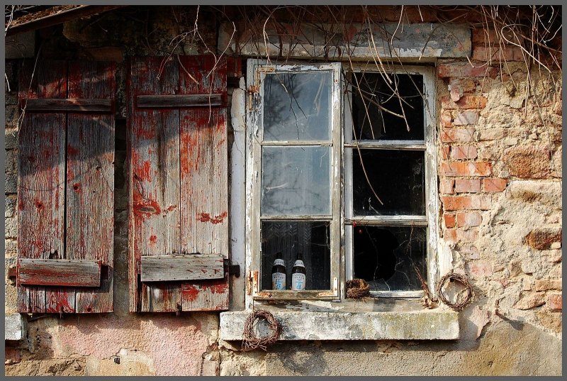 Старые окна