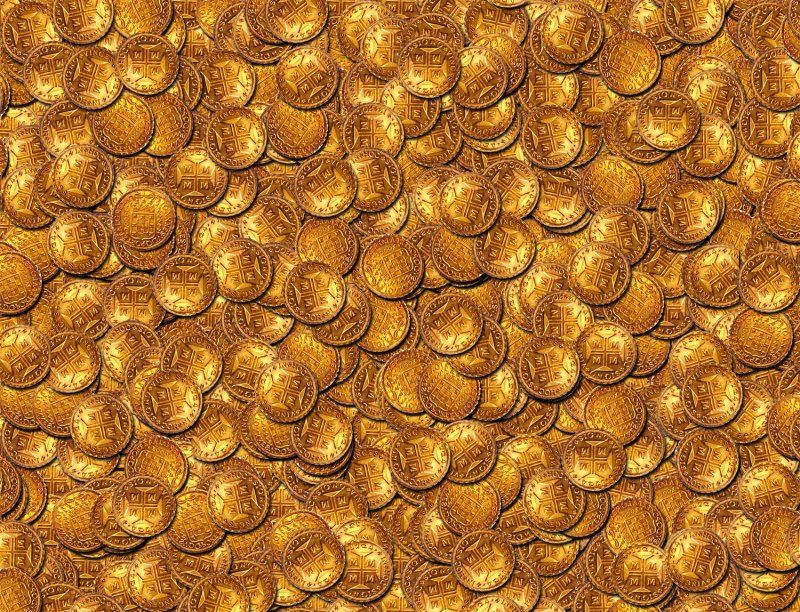 Монета Золотая