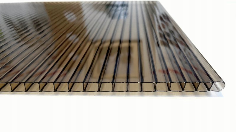 Поликарбонат 1025*1525*2 мм бронза