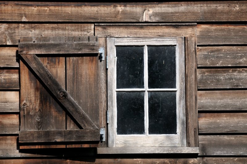 Старые окна