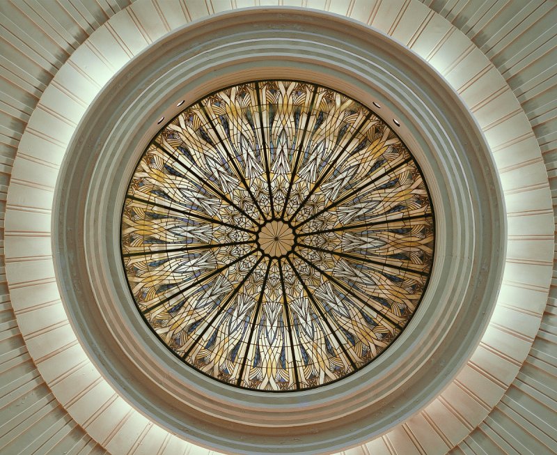 Витраж купол