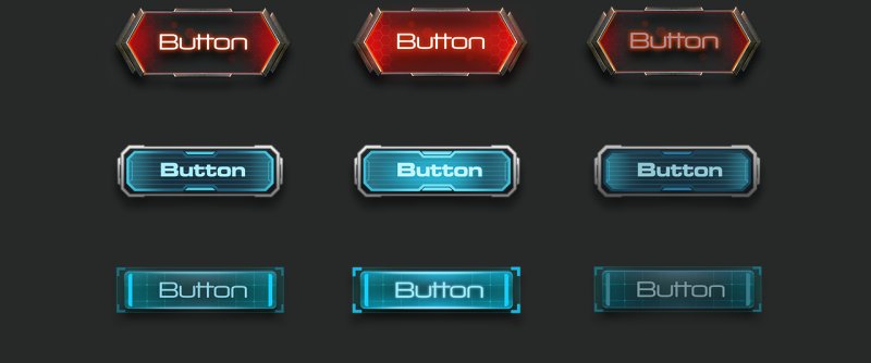 Кнопки интерфейса