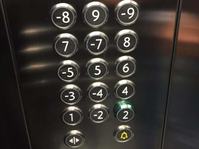 Кнопки кабины лифта kone