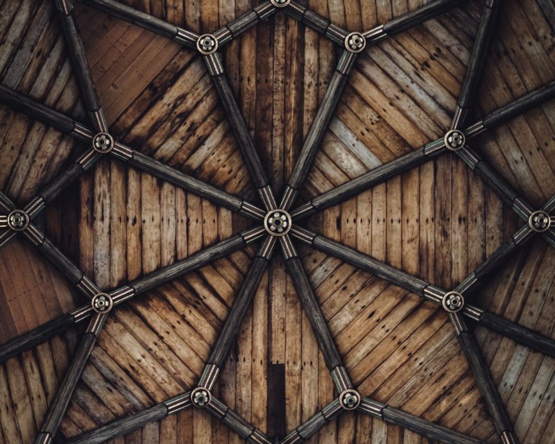 Деревянный потолок текстура