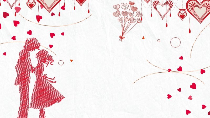 Романтический фон