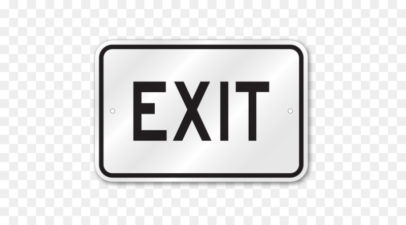 Значок выход