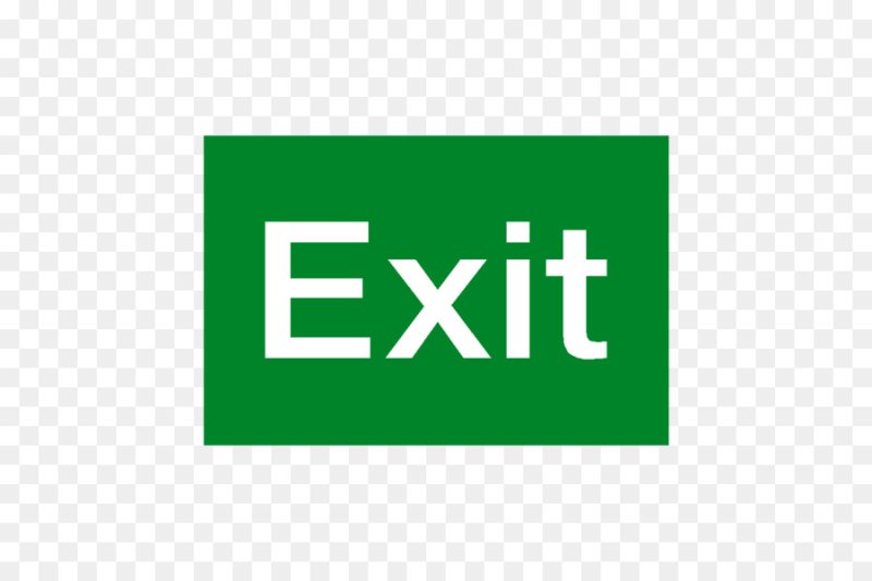 Кнопка exit