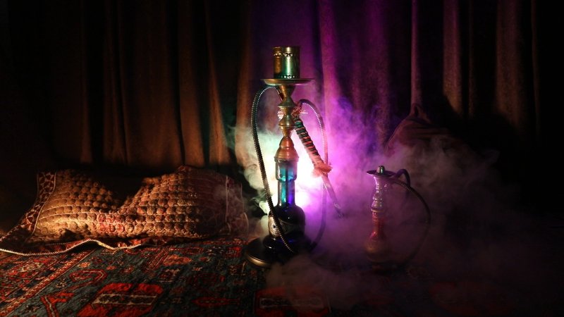 Красивый кальян