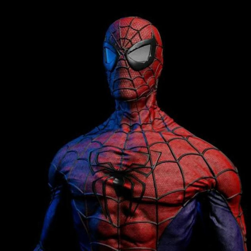 Текстура костюма человека паука
