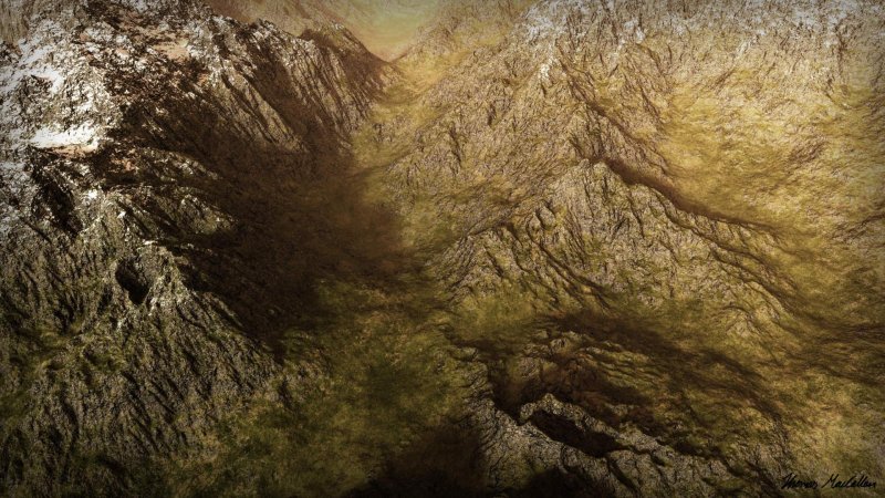 Текстура гор