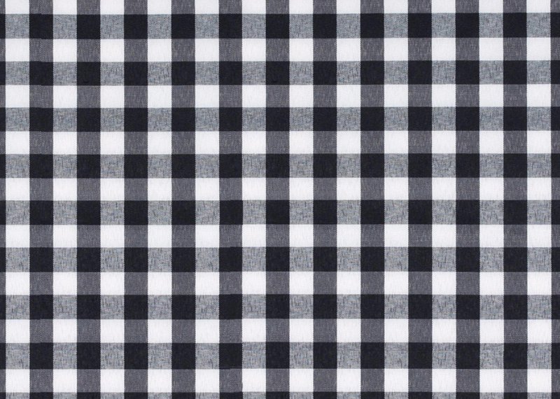 Принт в клетку черно белый