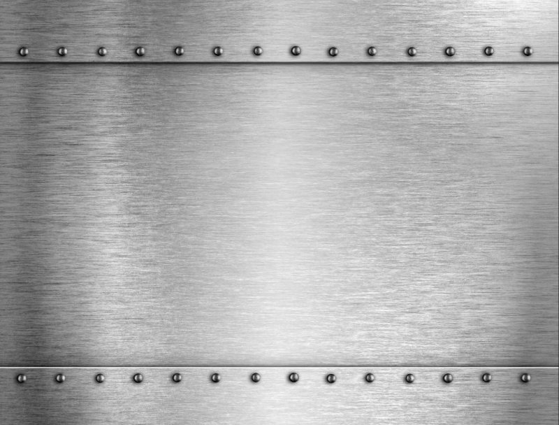 Пластина с заклепками