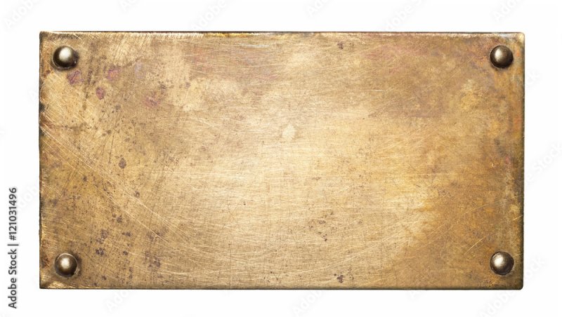 Старинные металлические таблички