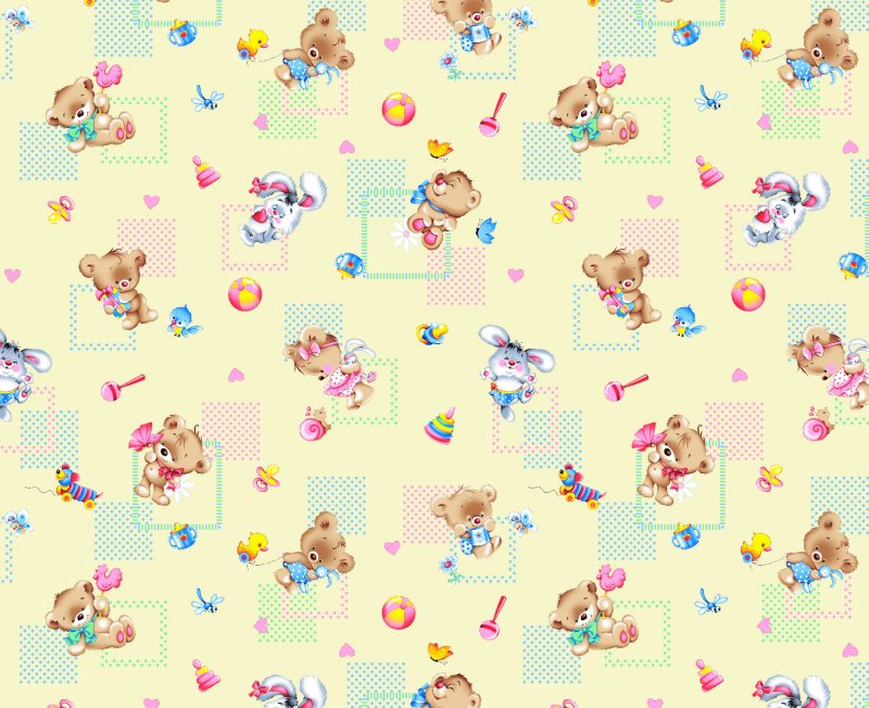 Детская ткань