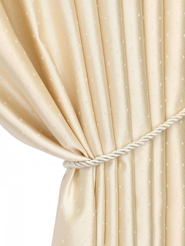 Шторы светло бежевые