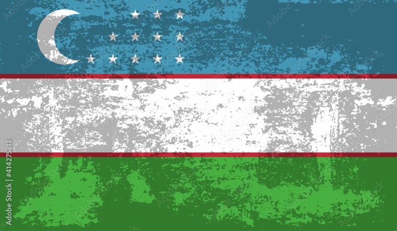 Флаг Узбекистана
