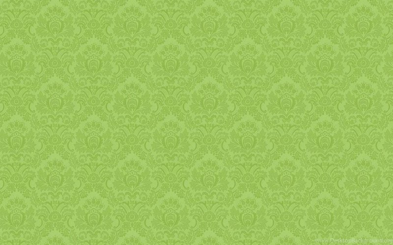 Зеленый фон с орнаментом