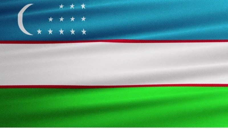 Флаг Республики Узбекистан