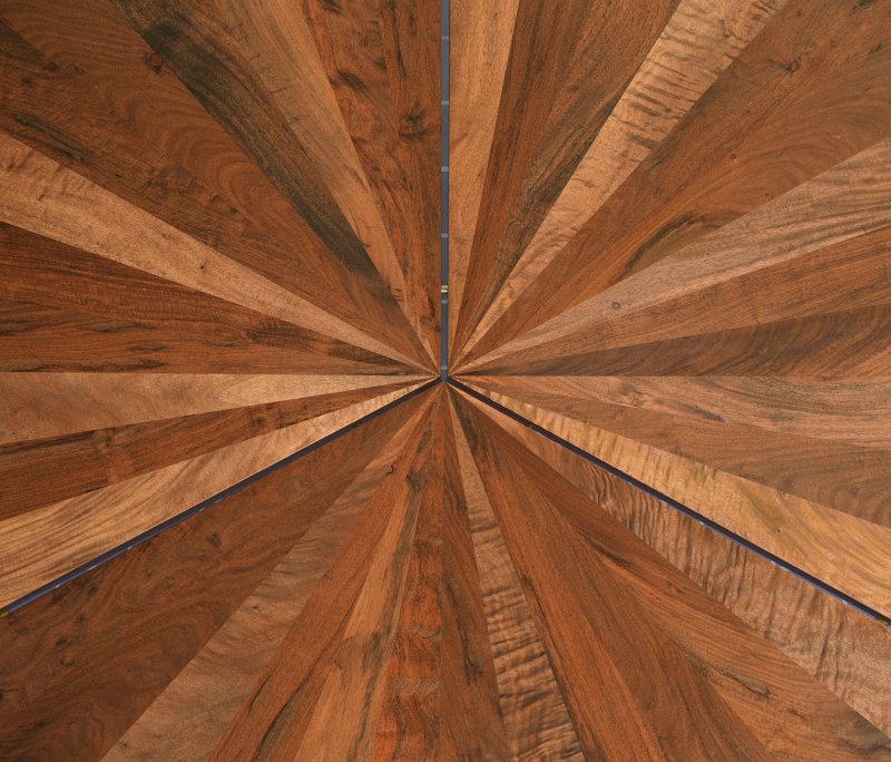 Столешница круглая деревянная