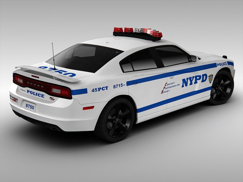 Dodge Charger NYPD Police car 2013