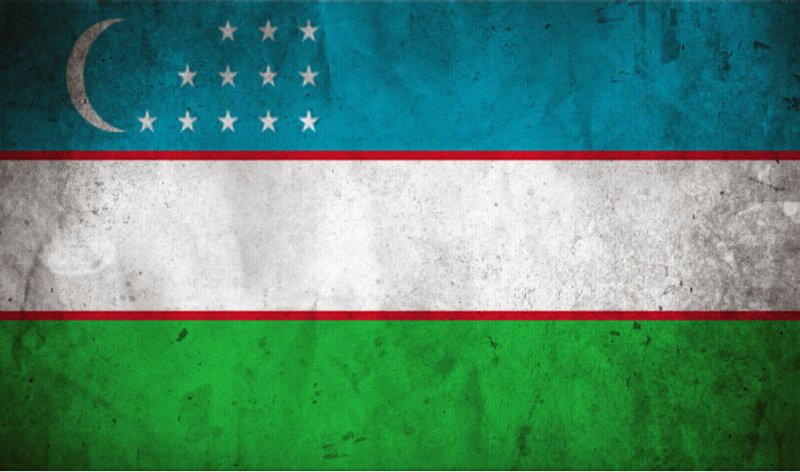 Флаг Узбекистана