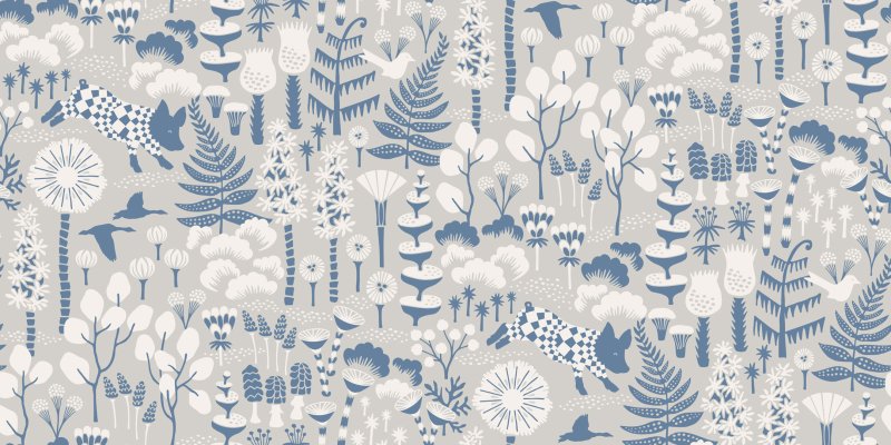Шведские обои Borastapeter, коллекция Wonderland by Hanna Werning