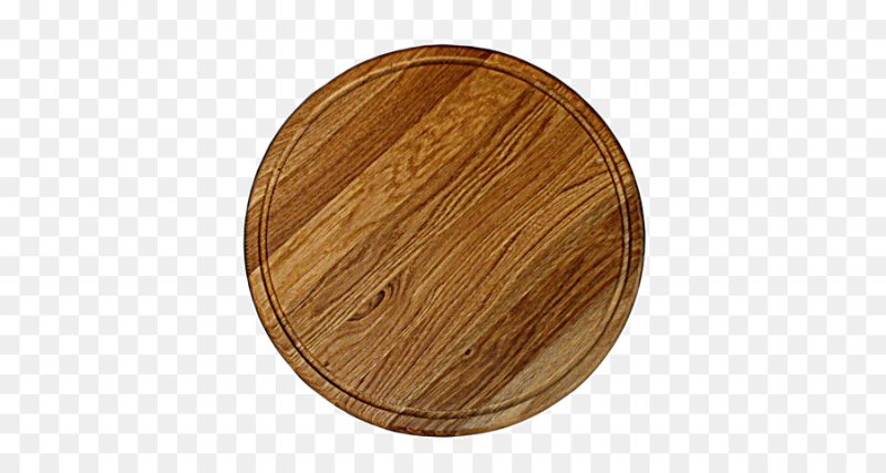 Круглая деревянная доска