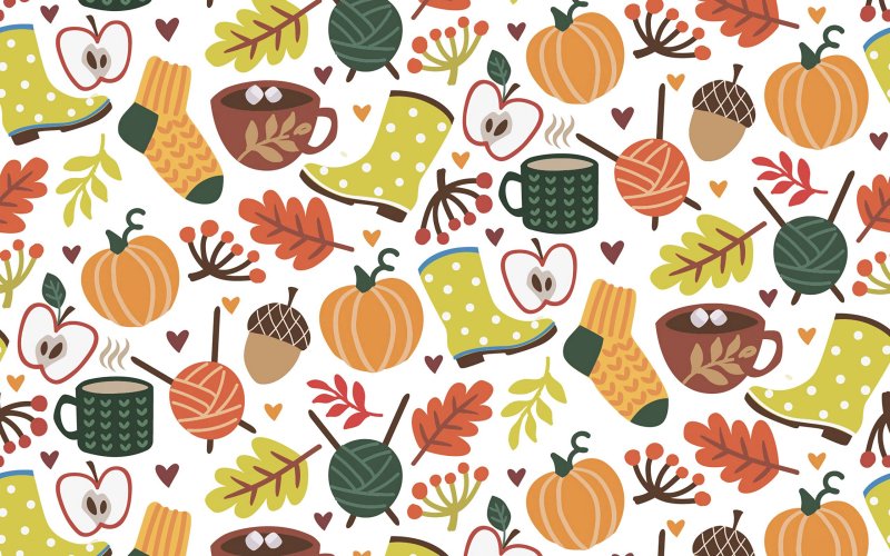 Паттерн осень