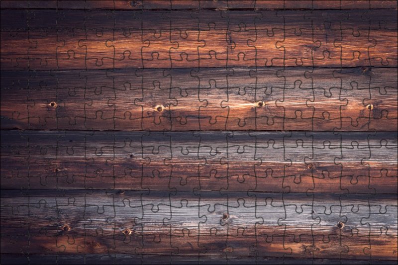 Бревенчатая стена