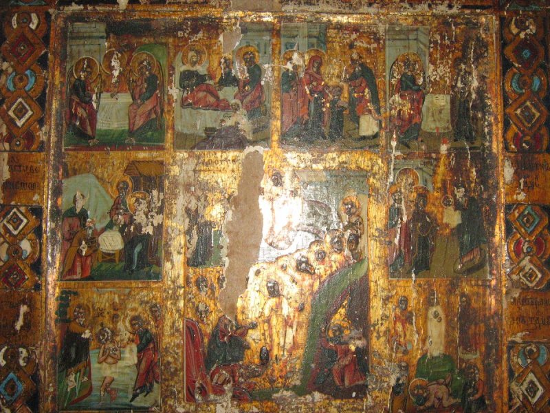 Текстура старой иконы