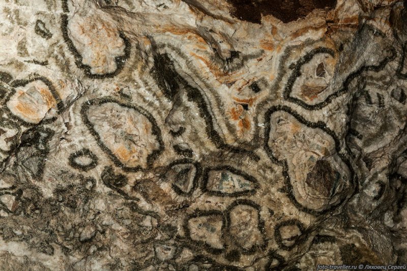 Кокардовая текстура пород