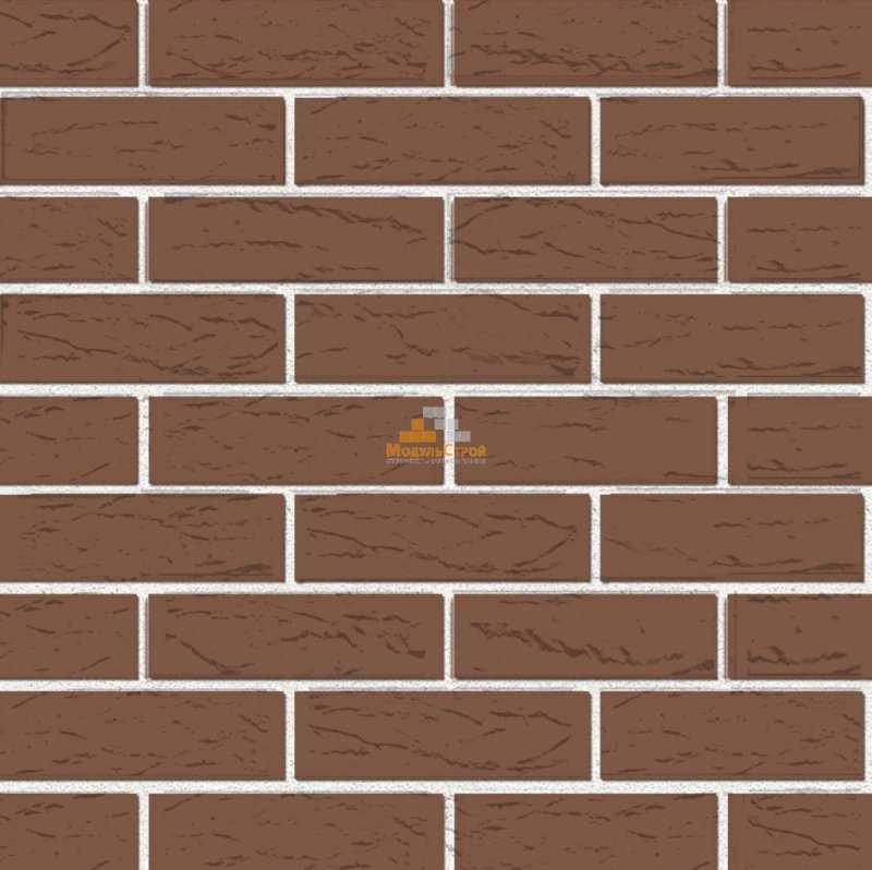 Голицынский кирпич терракотовый