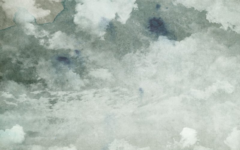 Облака акварелью