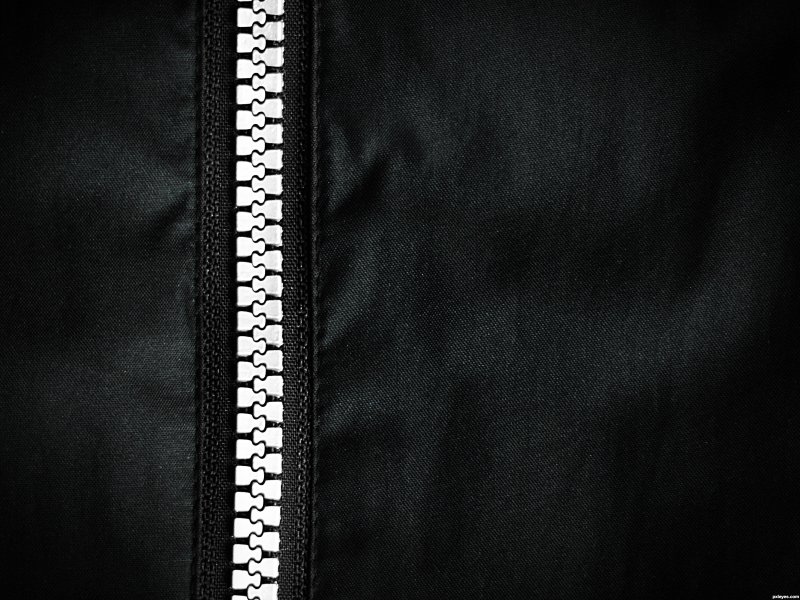 Текстура молнии для одежды