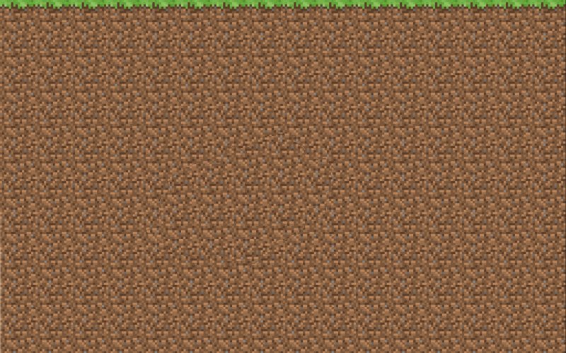 Блок земли майнкрафт 2д