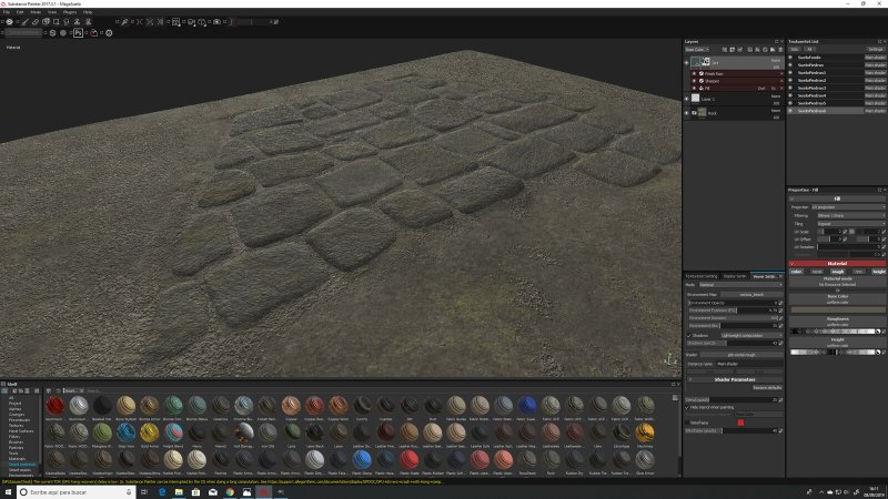Текстуры из substance Painter