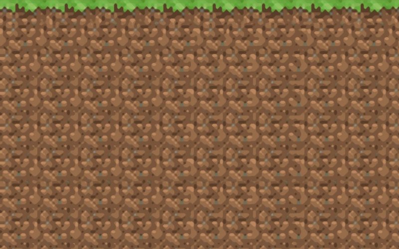 Блок травы майнкрафт 2д