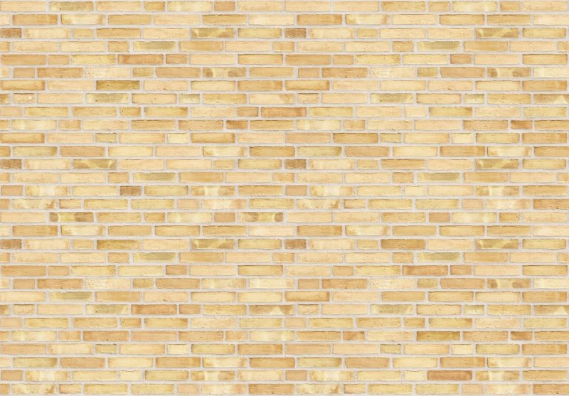 Бежевая кирпичная стена