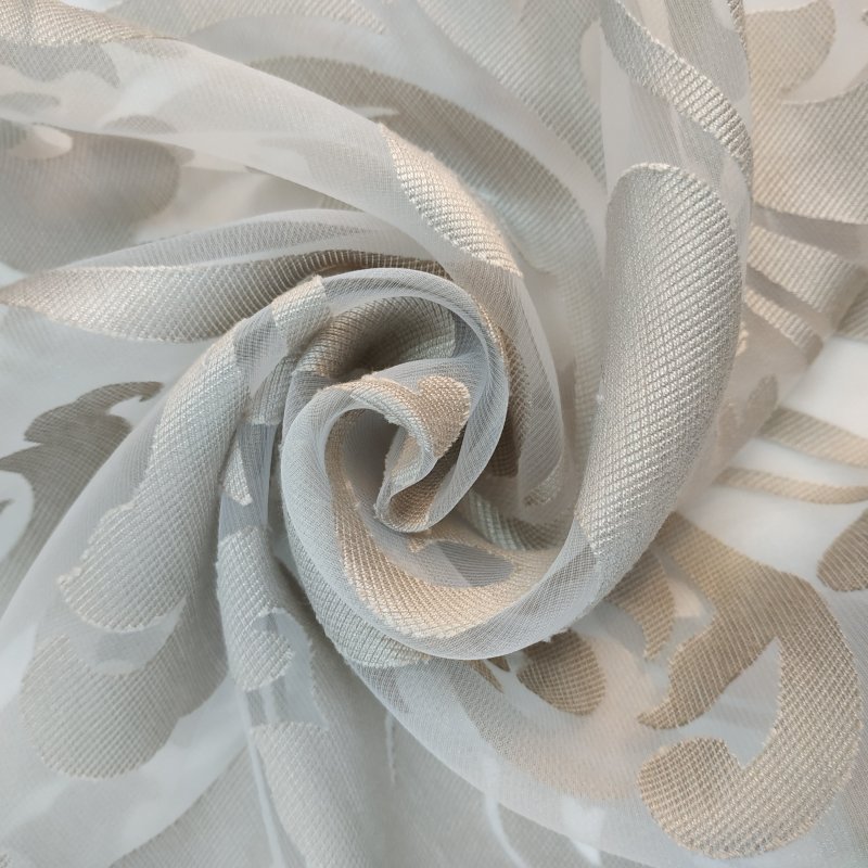 Тюль Tulle вуаль белая 600х250