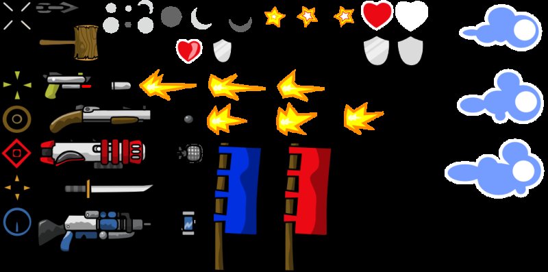 Teeworlds скины оружия