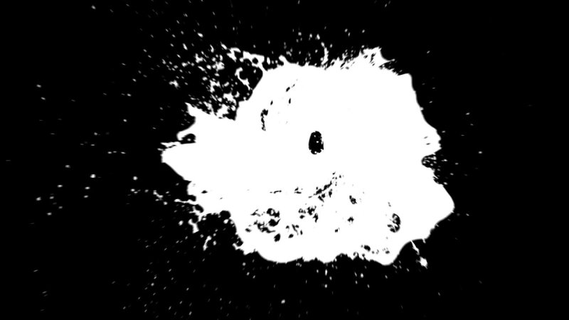 Черно белая карта пятна