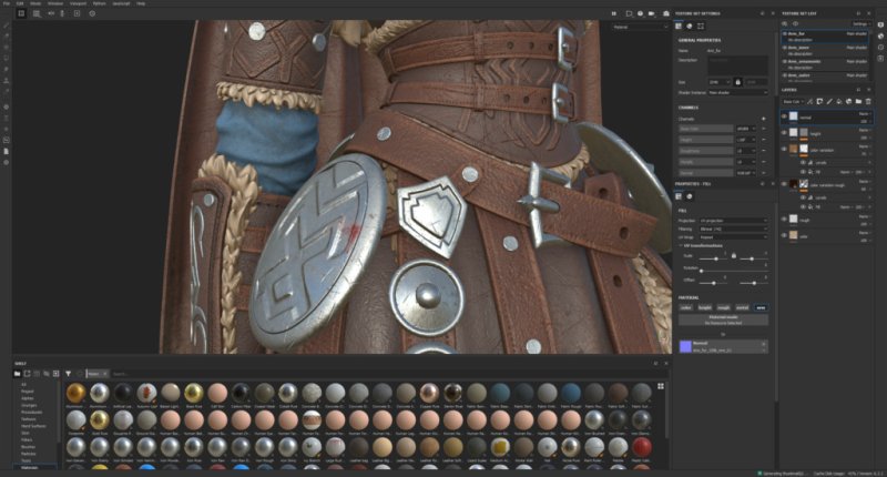 Текстуры для substance Painter