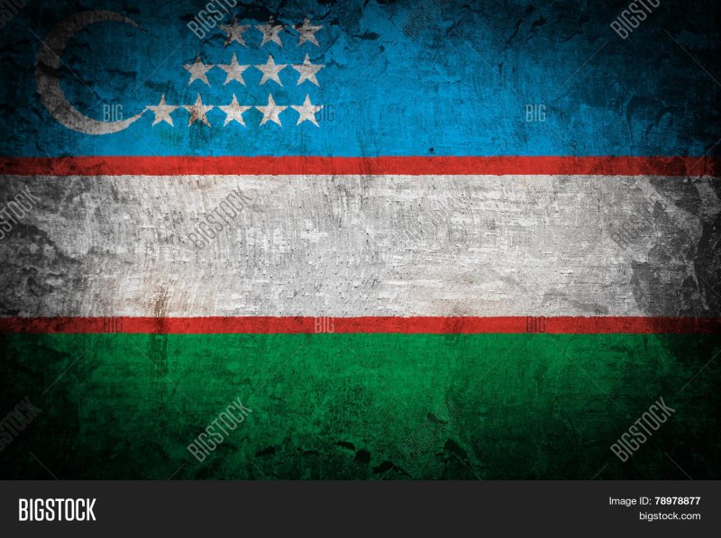 Флаг Узбекистана