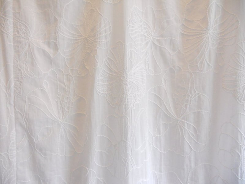Белая ткань для штор