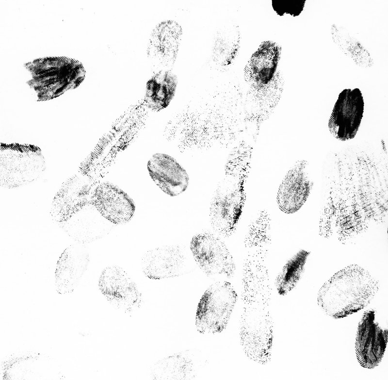 Dirt карта Отпечатки пальцев