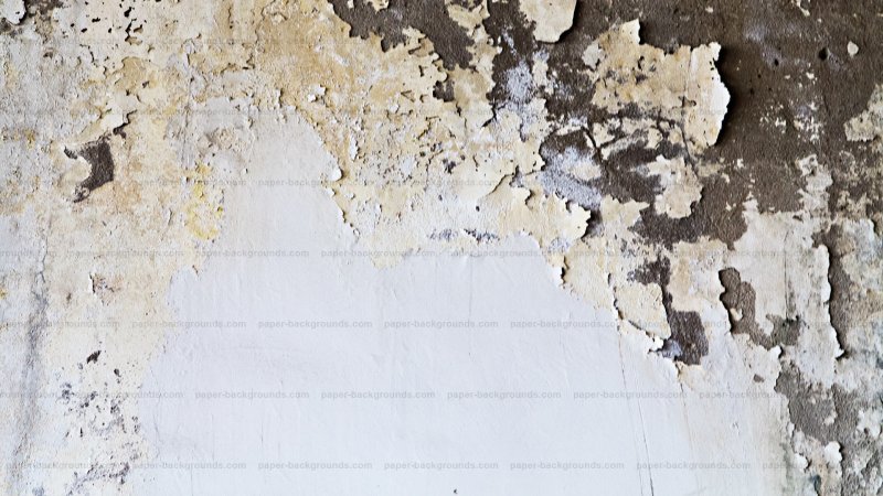 Облупившаяся краска на стене