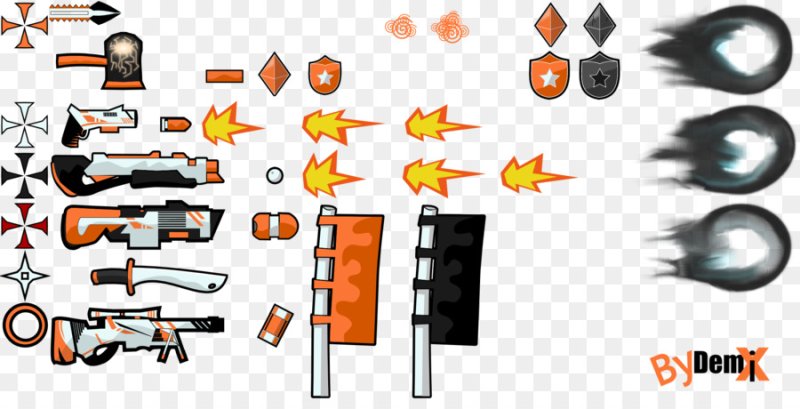 Спрайт пушки